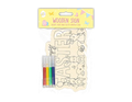 Colour Your Own Wooden Easter Sign