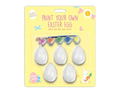 Pack of 5 Paint Your Own Egg Decoration