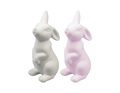 Flocked Bunny Ornament