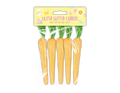 Pack of 5 Easter Glitter Carrots