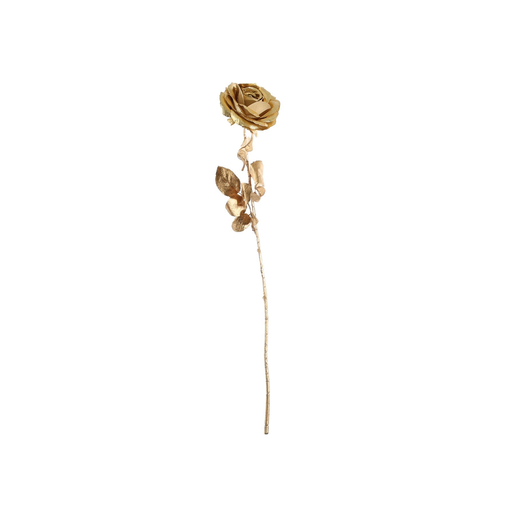 Gold Metallic Rose (66cm)