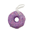Lilac Glitter Donut Hanging Decoration (15cm)