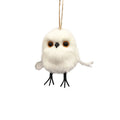 White Owl Hanging Decoration (10cm)