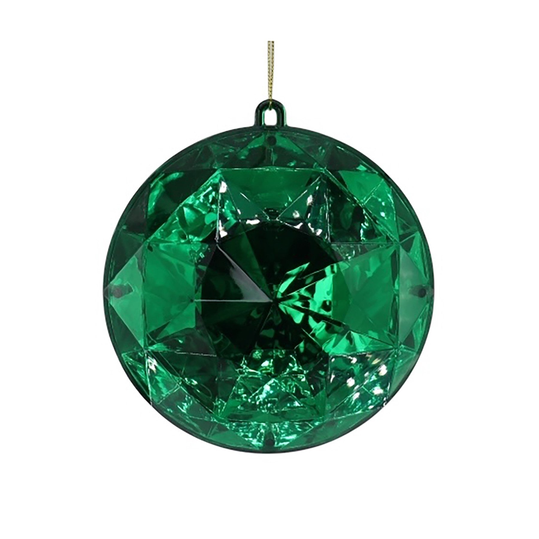 Green Diamond Hanging Decoration (13cm)