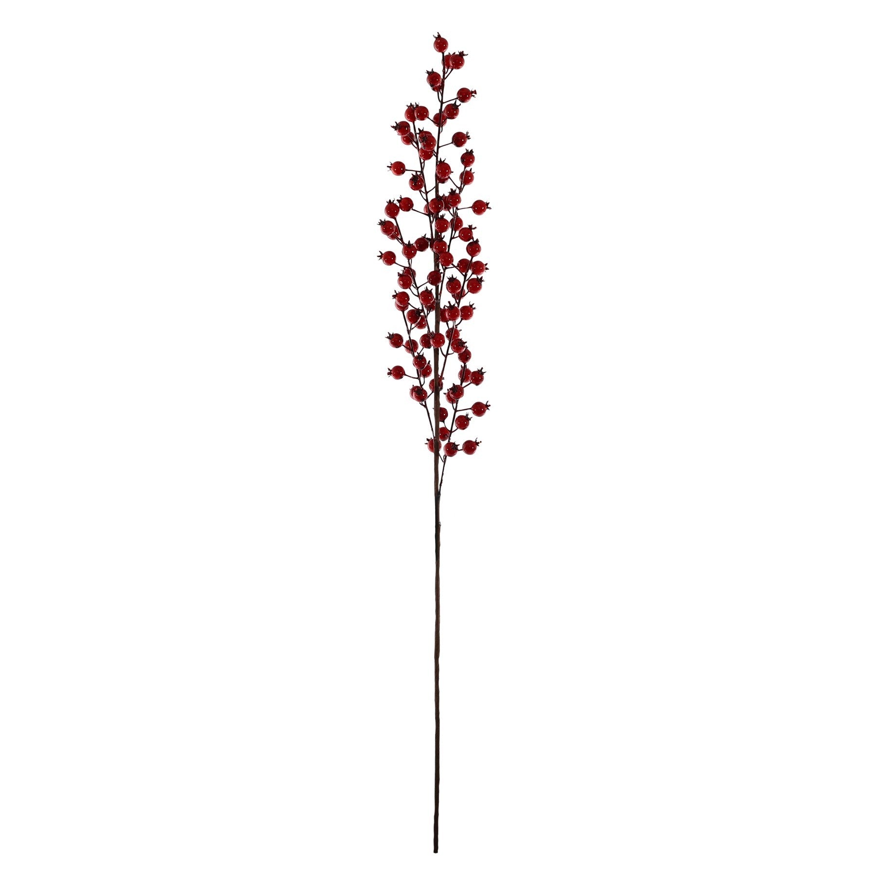 Red Mini Rose Hip Stem (86cm)