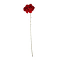 Red &amp; Gold Velvet Peony (60cm)