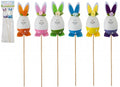 Pack of 2 Assorted Easter Rabbit Picks