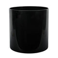 Cylinder Vase - Black Gloss - H25x25cm