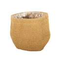 Jute Nursery Basket with Liner (16 x 16cm)