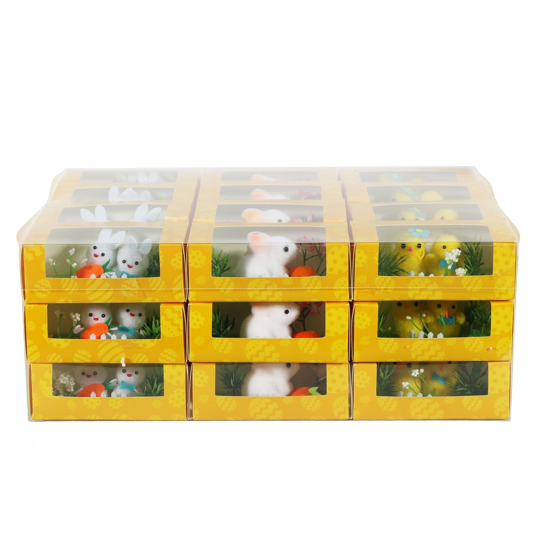 Chicks &amp; Rabbits in Display Box (Assorted)