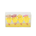 4 Chicks with Hats