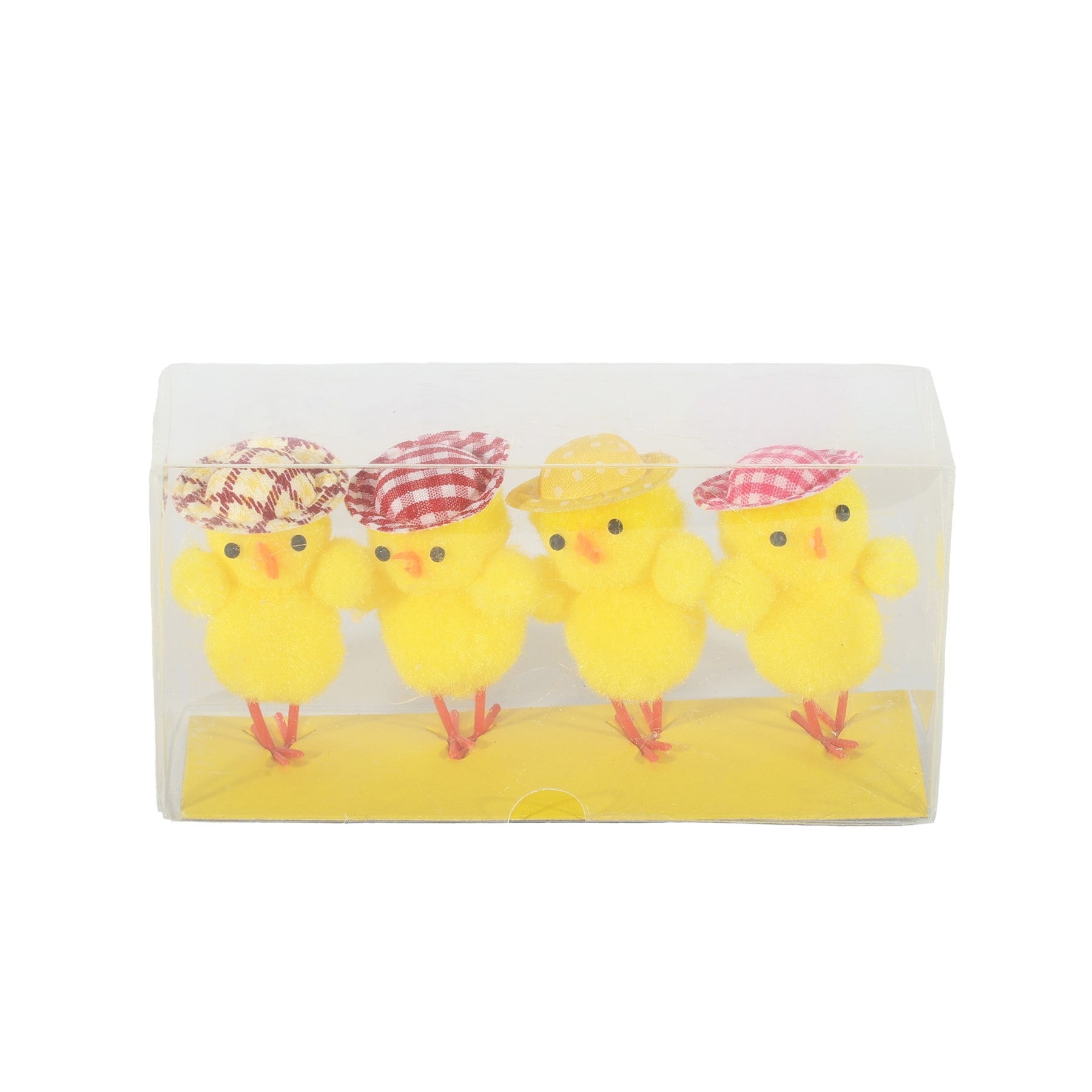 4 Chicks with Hats