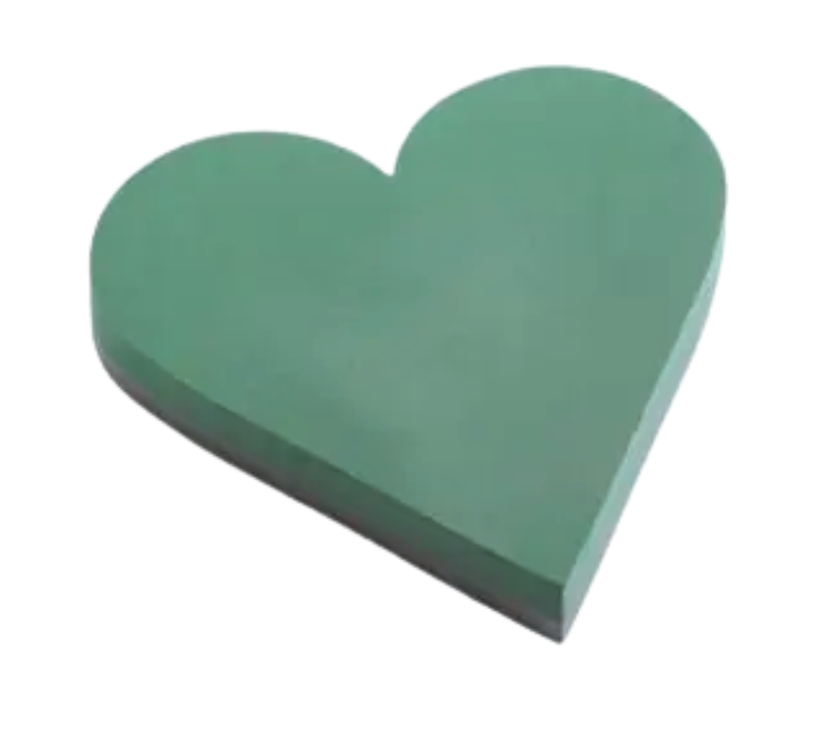 Solid Heart Oasis Floral Foam (2 pack  18 inch)