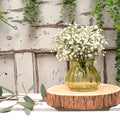 Yellow Veneto Bubble Glass Jar Vase (7.5cm)