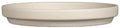 White Granite Terracotta Saucer (24.3cm x 3.4cm)