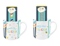 Assorted Teacher Ceramic Mug &amp; Pen Set