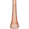 Pink Ashley Bud Glass Vase (21cm)