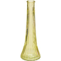 Yellow Ashley Bud Glass Vase (21cm)