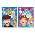 Assorted Funny Faces Sticker Book