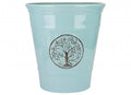 Powder Blue Deluxe Plastic Planter (40cm)