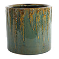 Green Fern Hortus Albany Glaze Pot (23 x 21.5cm)