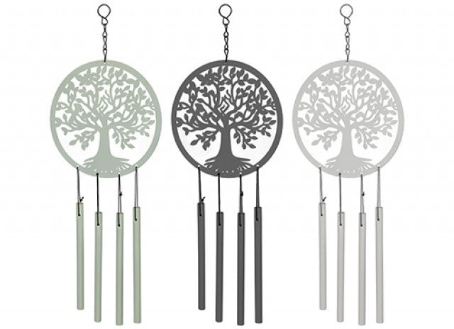 Metal Tree Of Life Windchime (Assorted)