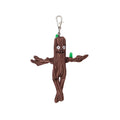 Brown Stick Man Backpack Clip