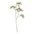 Red Botanica Berry Branch (126cm)