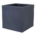 Graphite Square Riven Planter (39cm)