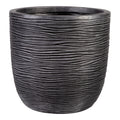 Pewter Round Amalfi Planter (34cm)