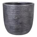 Pewter Round Amalfi Planter (40cm)