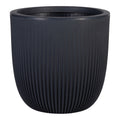 Graphite Round Pacific Planter (35cm)