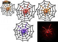 Light Up Spider on Web (Assorted)