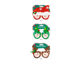 Red Christmas Novelty Glasses