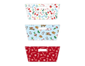 Christmas Rectangle Hamper Tray (30cm)