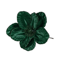 Green Velvet Magnolia with Glitter Edge (Dia20cm)