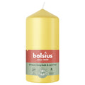 Sunny Yellow Pillar Candle (120mm)