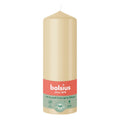 Bolsius Beige Essentials Pillar Candle (200mm)