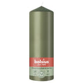 Bolsius Fresh Olive Essentials Pillar Candle (200mm)