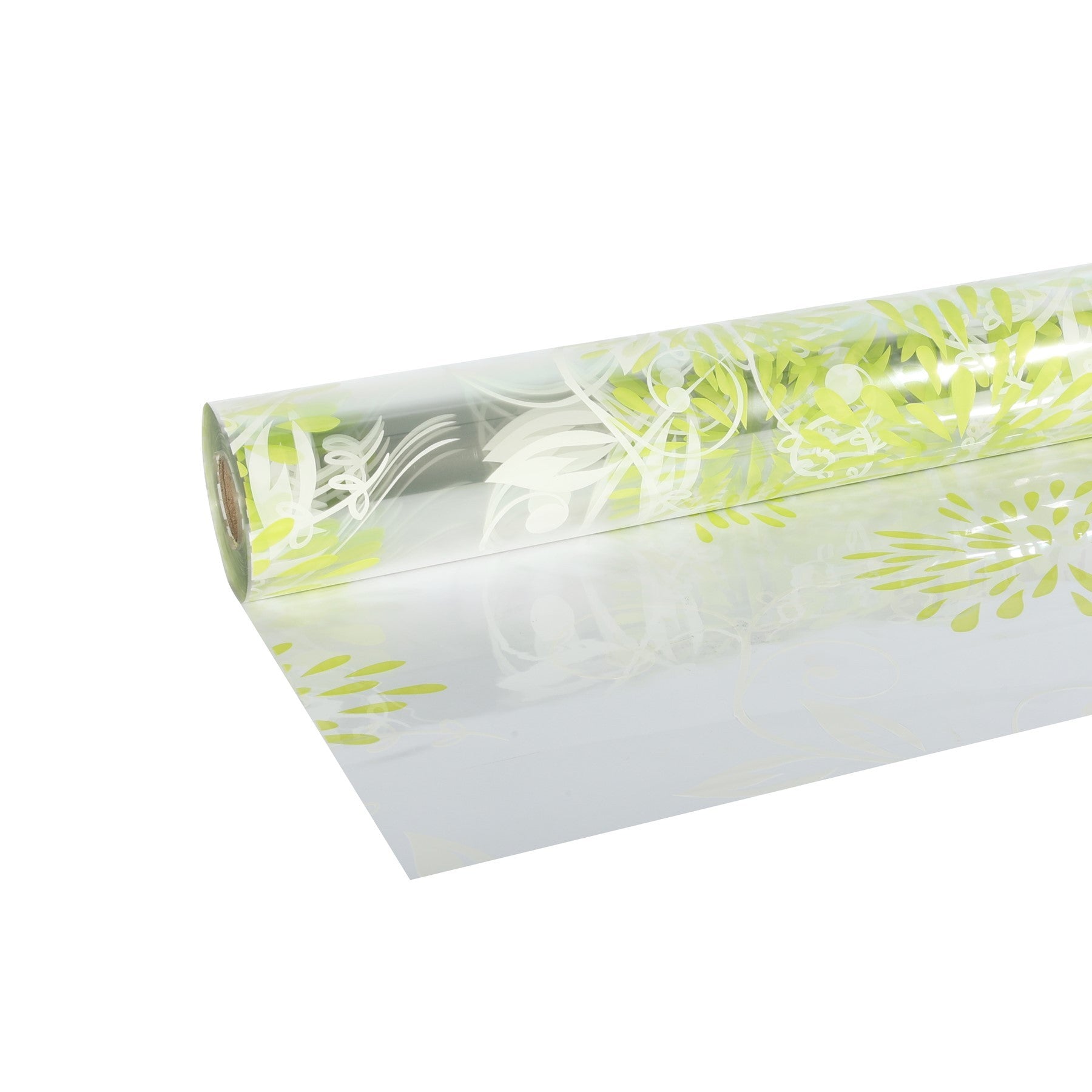 Starburst Design Film White &amp; Lime (80cm x 100m)