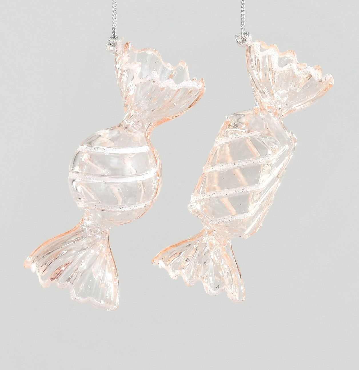Pink Plastic Sweet Hanging Decoration (10cm) (Assorted Designs)