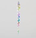 Multi Coloured Icicle Hanging Decoration (22cm)