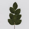 Velvet Leaf Spray Green (70cm)