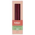 Metallic Red Bolsius Tapered Candles (245 x 24mm)