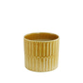 Orange Embossed Pot (11.5cm)