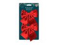 Red Velvet Bows (15cm)