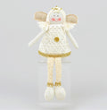 Neutral Fabric Sitting Angel (32cm)