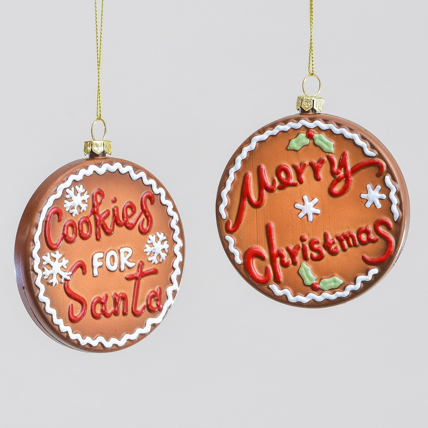 Gingerbread Cookie Hanging Decoration (10cm)