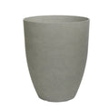 Cement Grey Aged Effect Plastic Mid Planter (34.5cm)