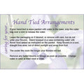 Hand Tie Arrangements-Card Card (x50)